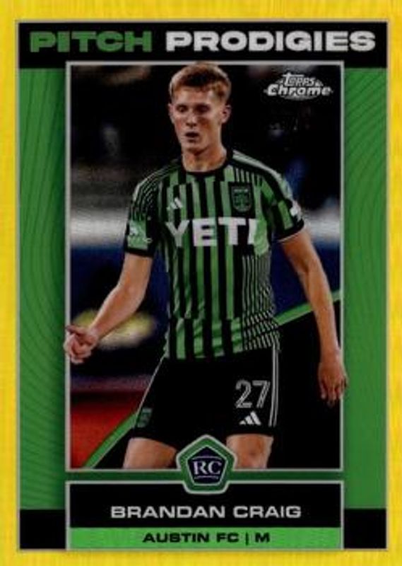 2023 Topps Chrome MLS #140 Gold Refractor /50