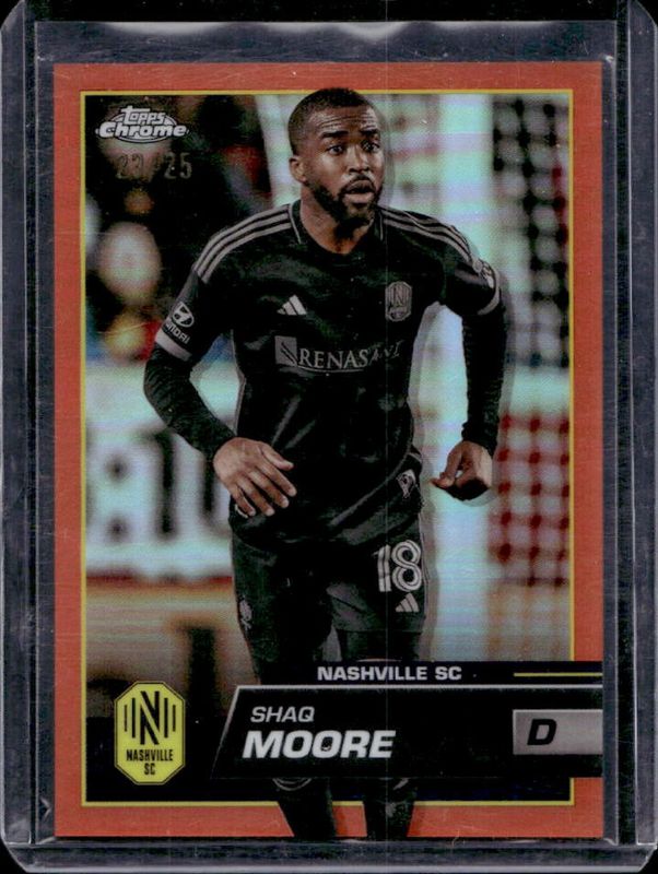 2023 Topps Chrome MLS #95 Orange Refractor /25