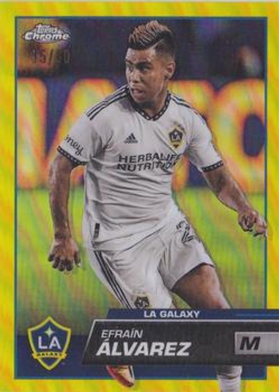 2023 Topps Chrome MLS #167 Gold Refractor /50