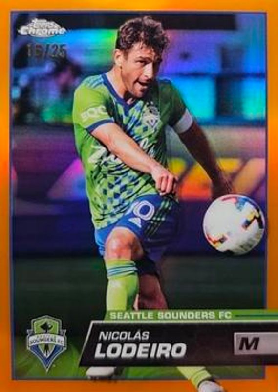 2023 Topps Chrome MLS #164 Orange Refractor /25
