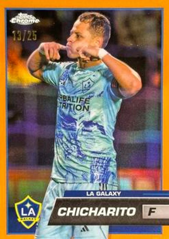 2023 Topps Chrome MLS #77b Orange Refractor /25
