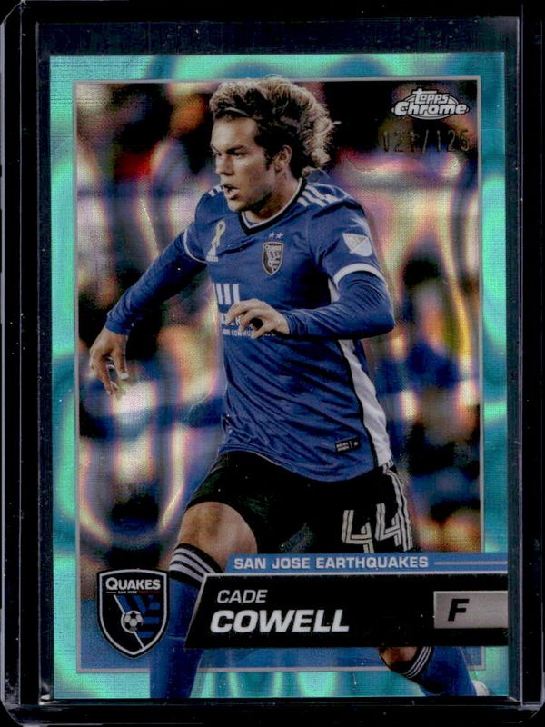 2023 Topps Chrome MLS #131 Aqua Lava Refractor /125