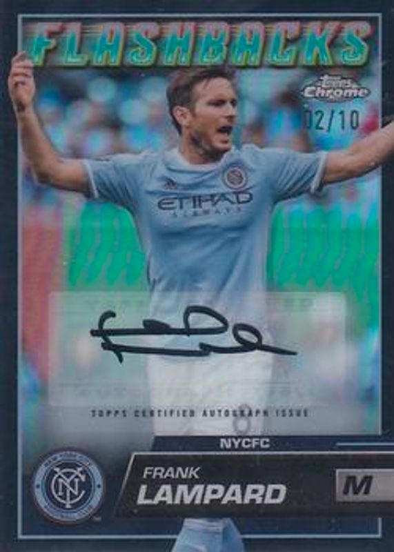 2023 Topps Chrome MLS #64 Autographs - Black Refractor /10