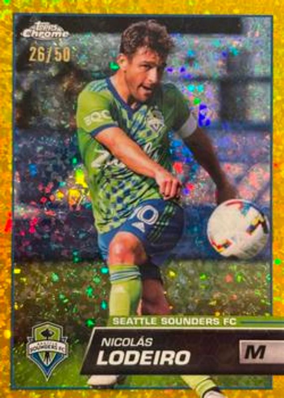 2023 Topps Chrome MLS #164 Gold Mini-Diamond Refractor /50