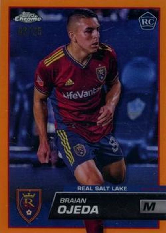 2023 Topps Chrome MLS #106 Orange Refractor /25