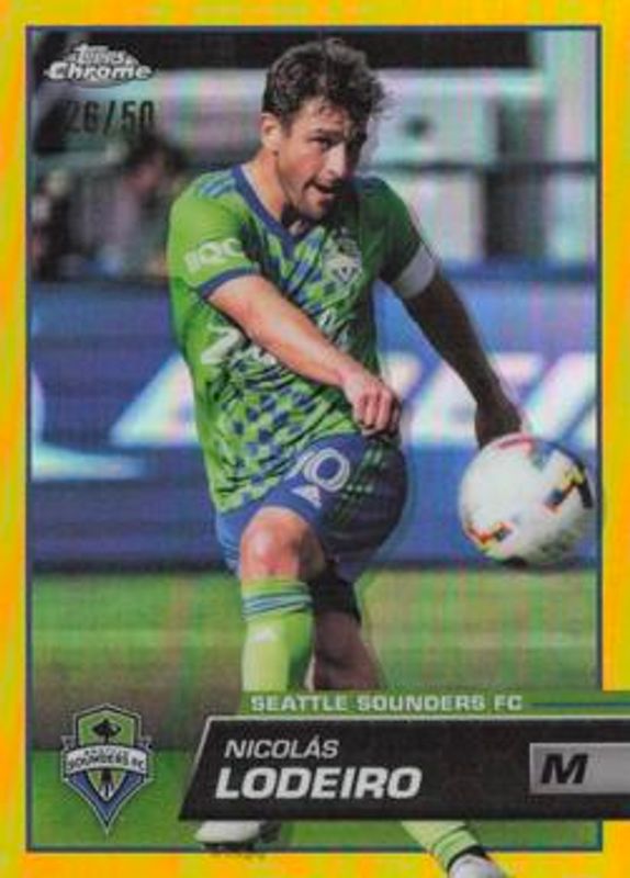 2023 Topps Chrome MLS #164 Gold Refractor /50