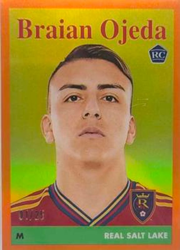 2023 Topps Chrome MLS #58T-20 1958 Topps - Orange Refractor /25