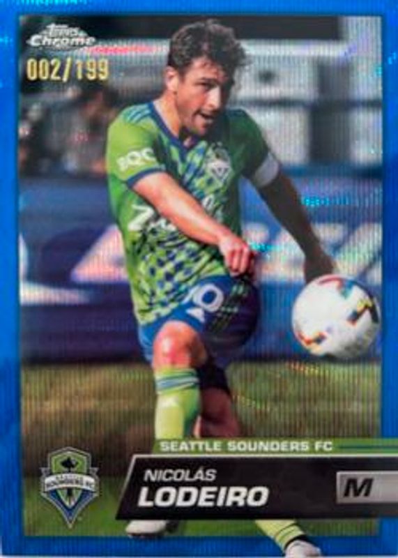 2023 Topps Chrome MLS #164 Blue Wave Refractor /199