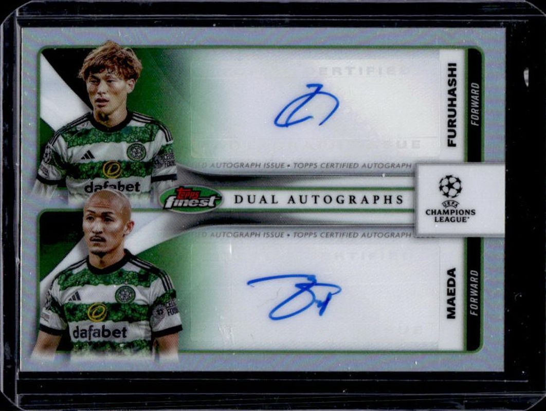2023 Topps Finest UEFA Club Competitions #FDA-FM Finest Dual Autographs