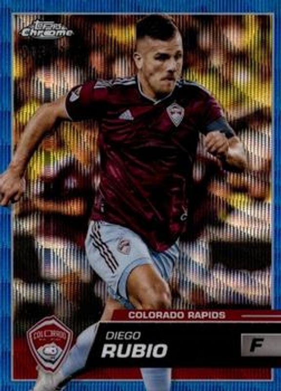 2023 Topps Chrome MLS #39 Blue Wave Refractor /199