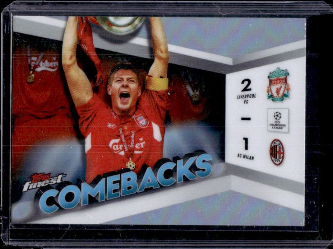 2023 Topps Finest UEFA Club Competitions #FC-5 Finest Comebacks