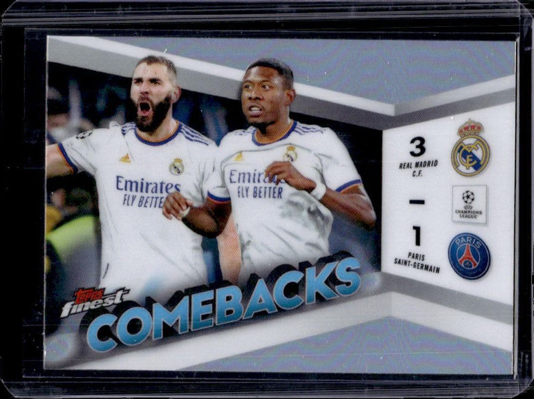 2023 Topps Finest UEFA Club Competitions #FC-1 Finest Comebacks