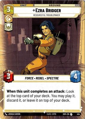 2024 Spark of Rebellion #454 Hyperspace