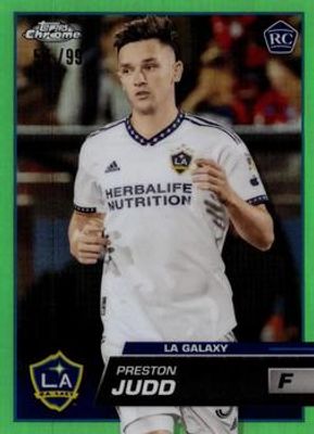 2023 Topps Chrome MLS #16 Neon Green Refractor /99