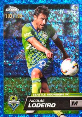 2023 Topps Chrome MLS #164 Blue Mini-Diamond Refractor /199