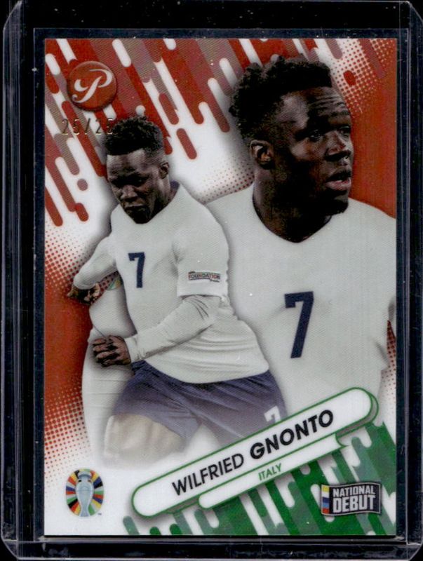2024 Topps Pristine Road to UEFA Euro #FF-WG Fresh Faces - Orange Refractor /25