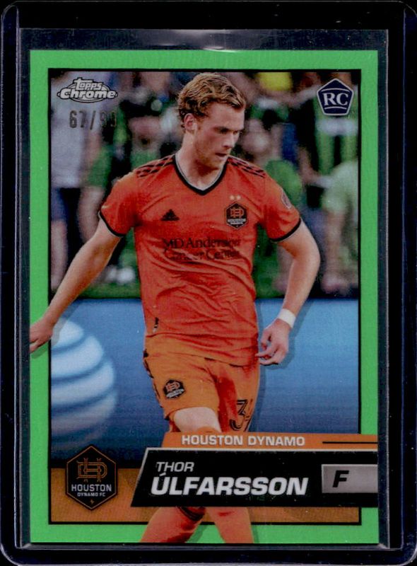2023 Topps Chrome MLS #136 Neon Green Refractor /99