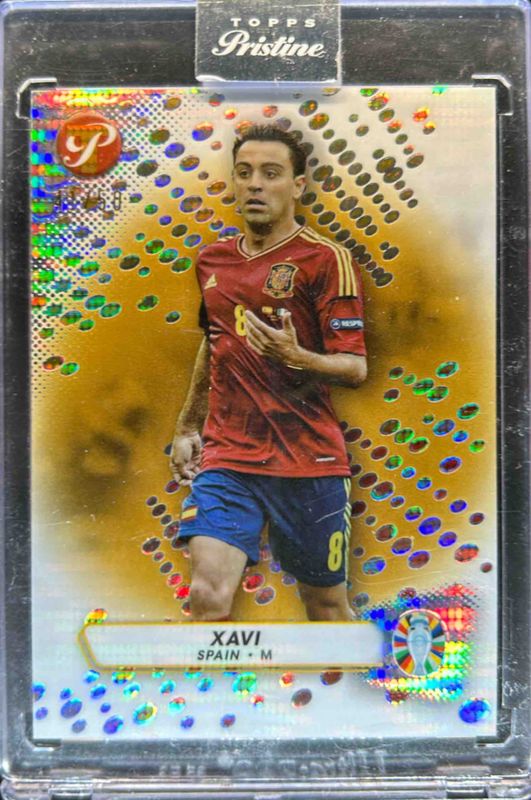 2024 Topps Pristine Road to UEFA Euro #171 Gold Pristine Refractor /50