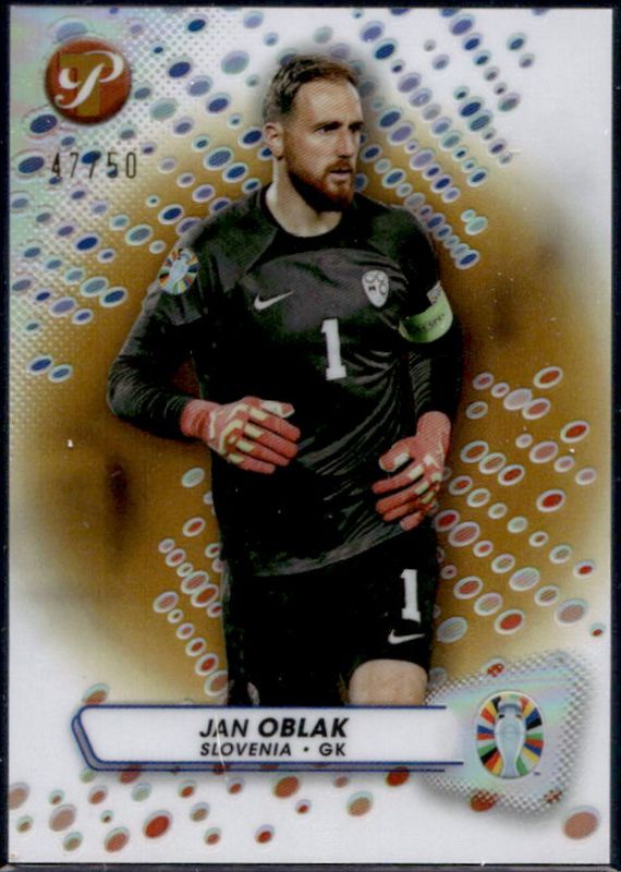 2024 Topps Pristine Road to UEFA Euro #101 Gold Refractor /50