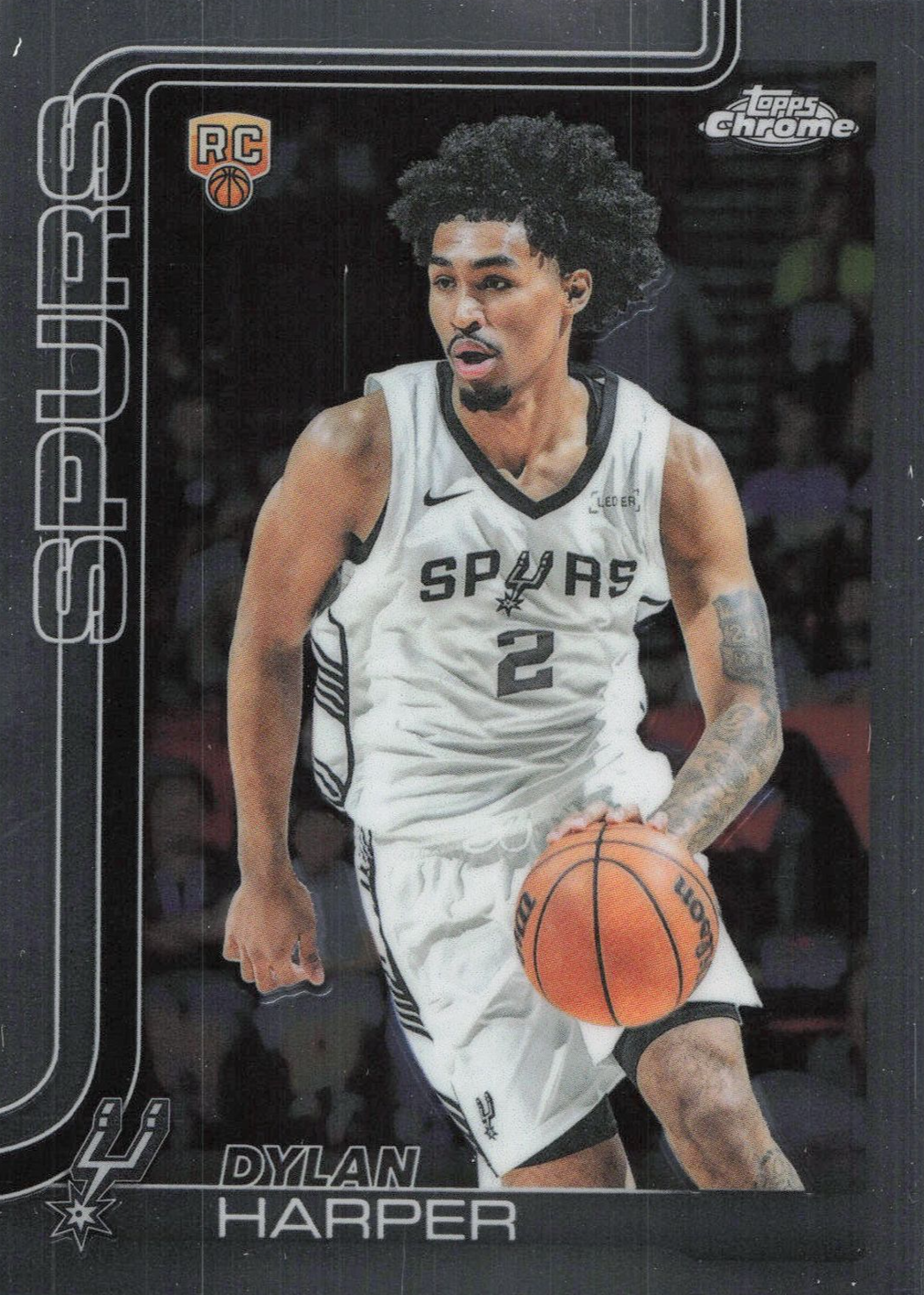 Dylan Harper 2025 Topps Chrome #252 Base Price Guide - Sports Card