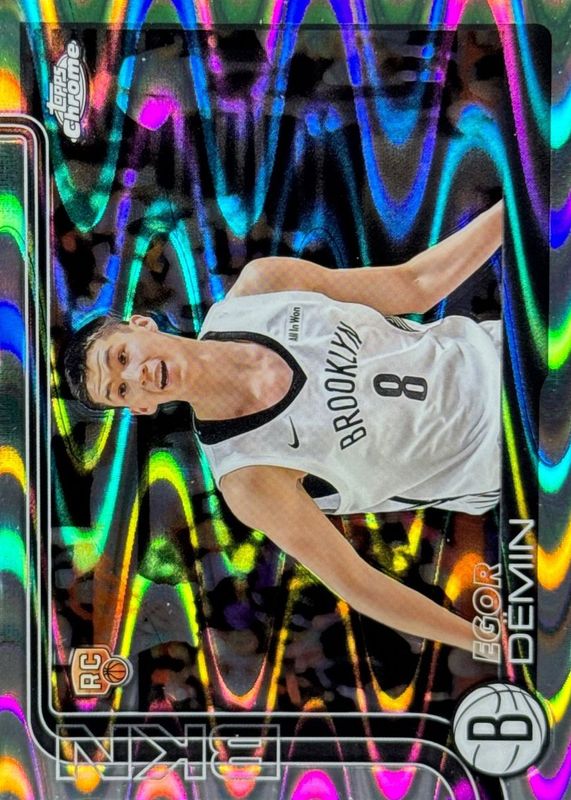 2025 Topps Chrome #258 RayWave Refractor