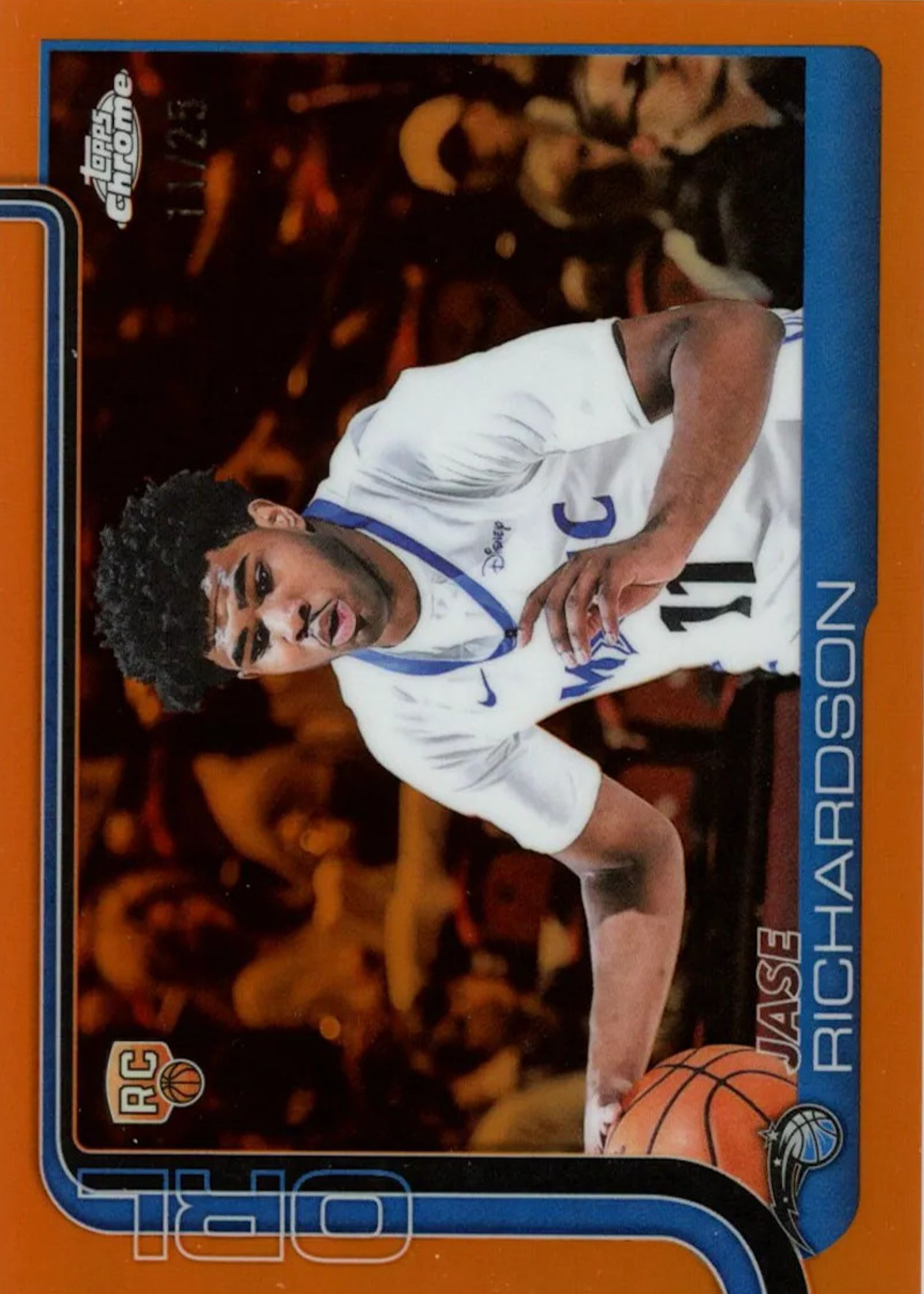 Jase Richardson 2025 Topps Chrome #275 Orange Refractor /25 Price