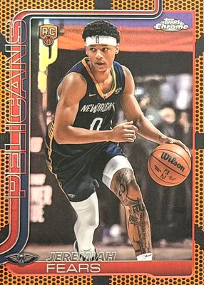 2025 Topps Chrome #257 Basketball Refractor