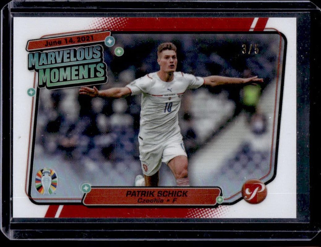 2024 Topps Pristine Road to UEFA Euro #MM-PSC Marvelous Moments - Red Refractor /5