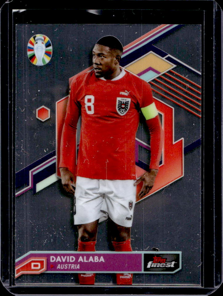 David Alaba 2024 Topps Pristine Road to UEFA Euro #1 Base Price