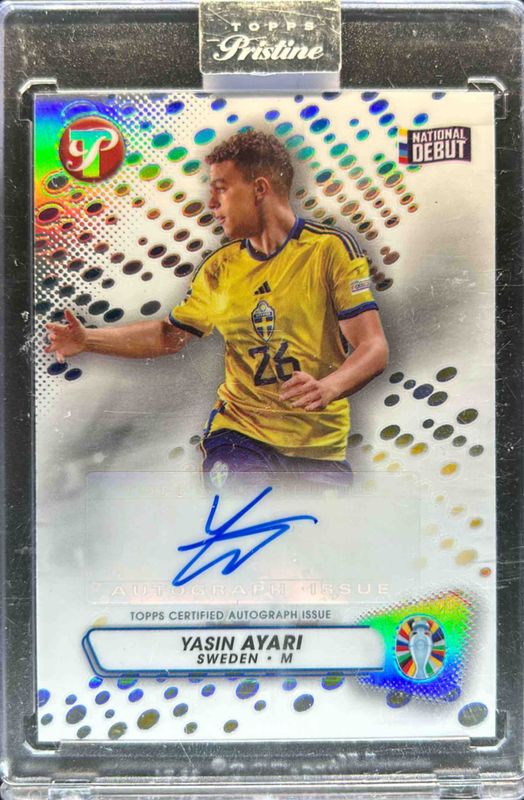 2024 Topps Pristine Road to UEFA Euro #PA-YA Pristine Autographs