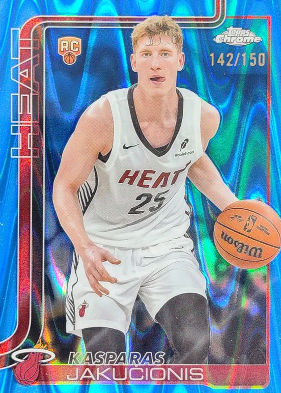 2025 Topps Chrome #270 Blue RayWave Refractor /150