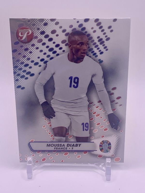 2024 Topps Pristine Road to UEFA Euro #58 Orange Pristine Refractor /25
