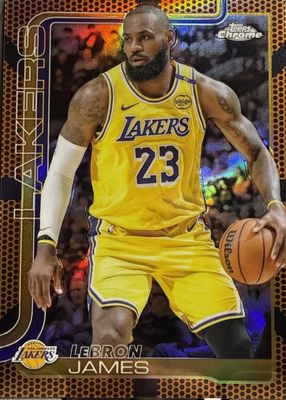 2025 Topps Chrome #127 Basketball Refractor