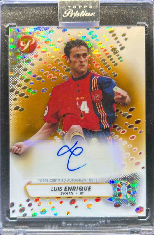 2024 Topps Pristine Road to UEFA Euro #PA-LE Pristine Autographs - Gold Pristine /50