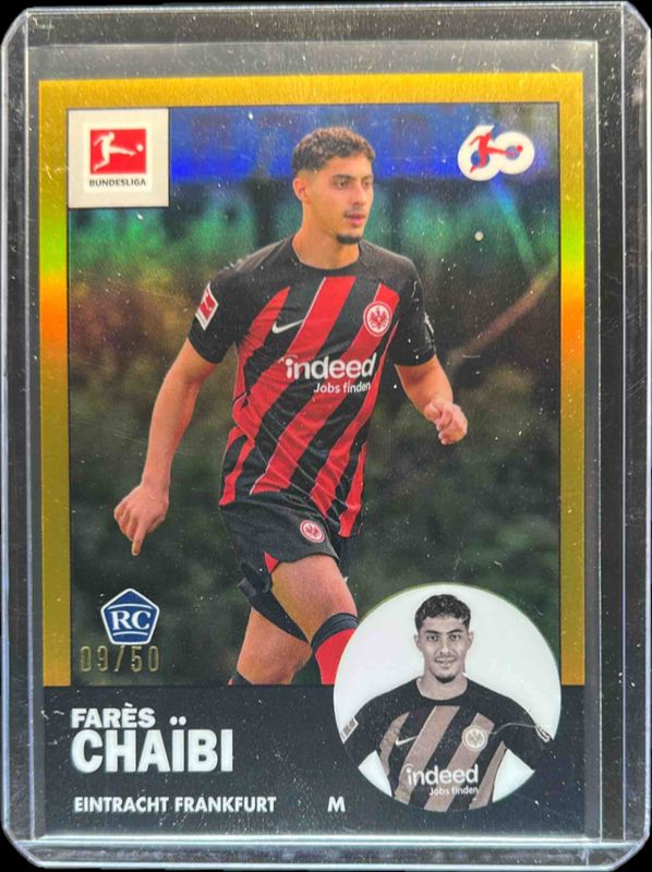 2023 Topps Chrome Bundesliga #TAN-17 1963 Topps Anniversery - Gold /50