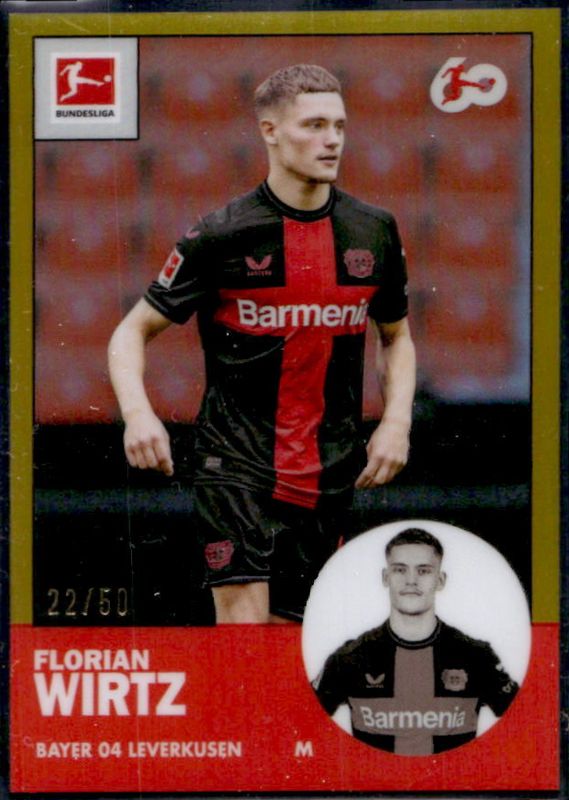 2023 Topps Chrome Bundesliga #TAN-34 1963 Topps Anniversery - Gold /50