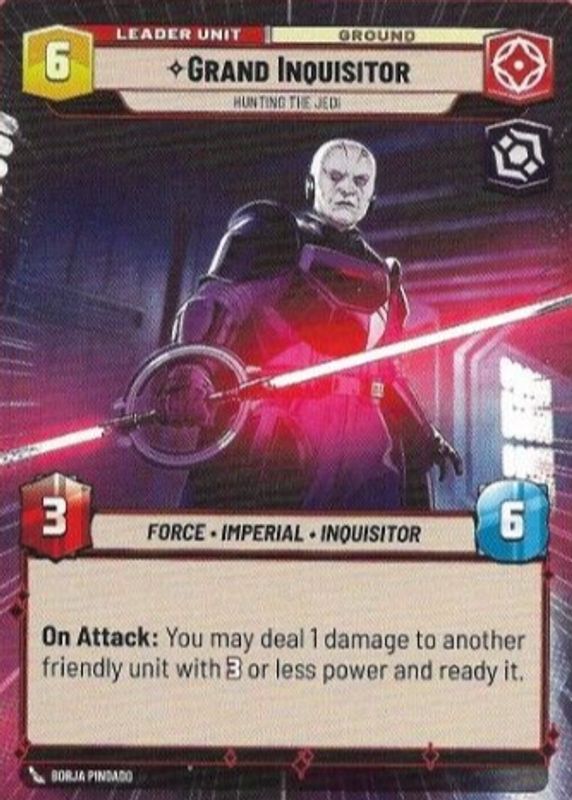 Grand Inquisitor - Hunting the Jedi 2024 Spark of Rebellion #277 Hyperspace PSA 10