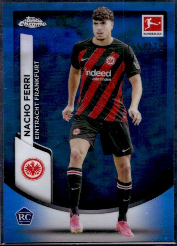 2023 Topps Chrome Bundesliga #39 Blue Refractor /175