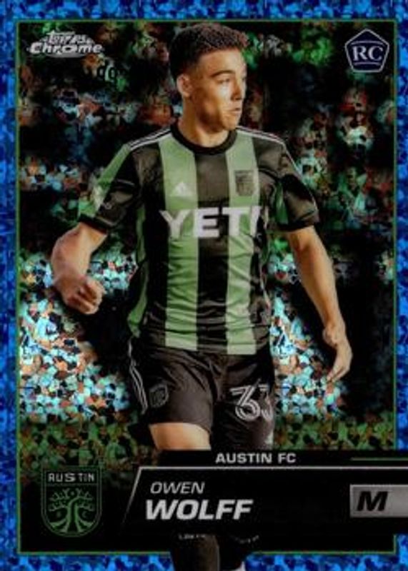 2023 Topps Chrome MLS #33 Blue Mini-Diamond Refractor /199