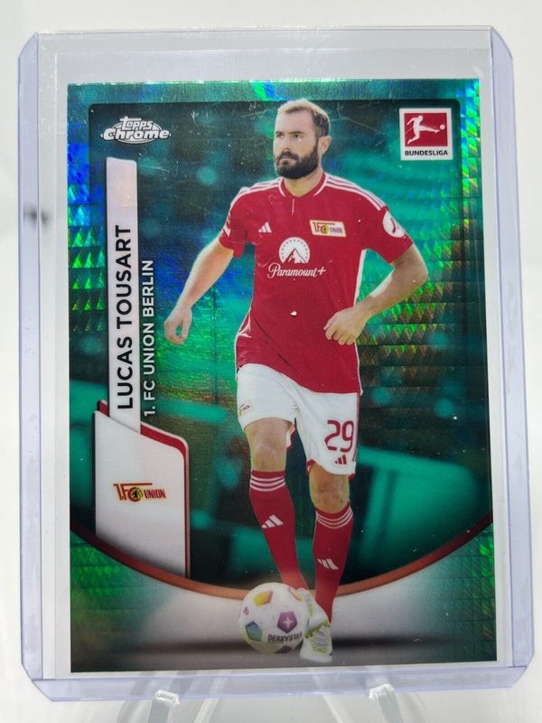 2023 Topps Chrome Bundesliga #6 Aqua Prism Refractor