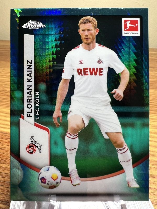 2023 Topps Chrome Bundesliga #53 Aqua Prism Refractor