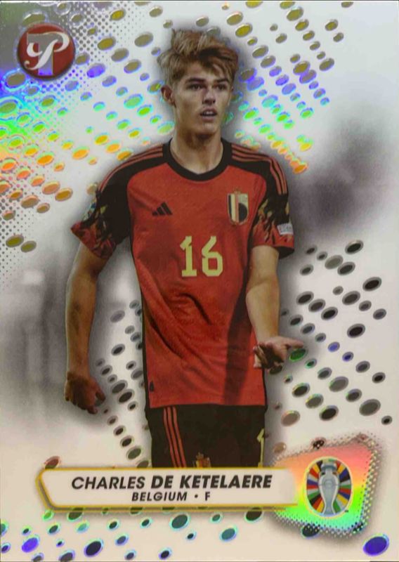 2024 Topps Pristine Road to UEFA Euro #10 Refractor