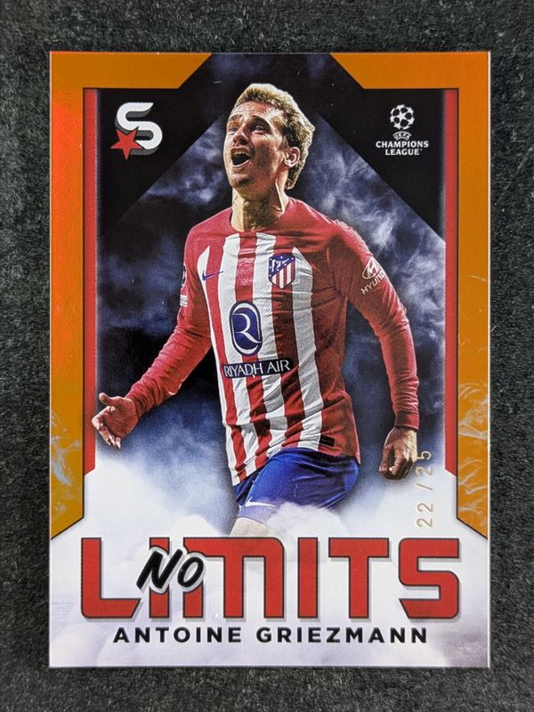 2023 Topps UEFA Club Competitions Superstars #NL-03 No Limits - Orange /25