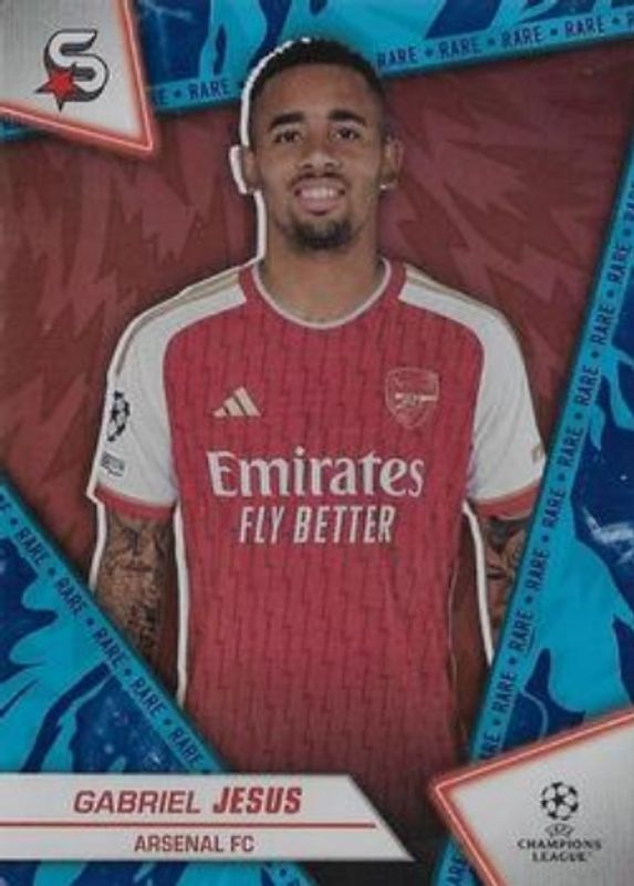 2023 Topps UEFA Club Competitions Superstars #14 Rare Ice