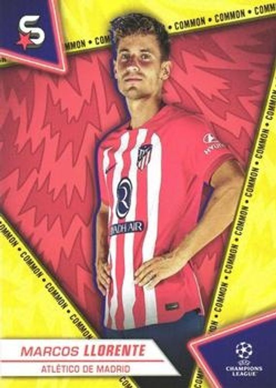 2023 Topps UEFA Club Competitions Superstars #23 Common Yellow