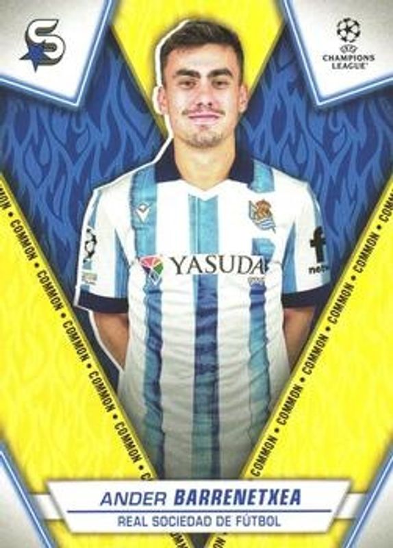 2023 Topps UEFA Club Competitions Superstars #143 Common Yellow