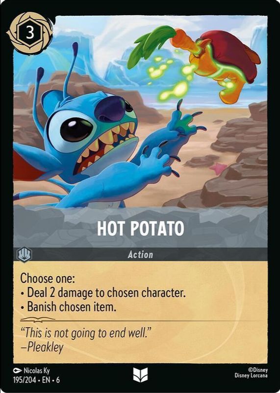 Hot Potato 2024 Azurite Sea #195/204 Base RAW TCG (NEAR MINT)