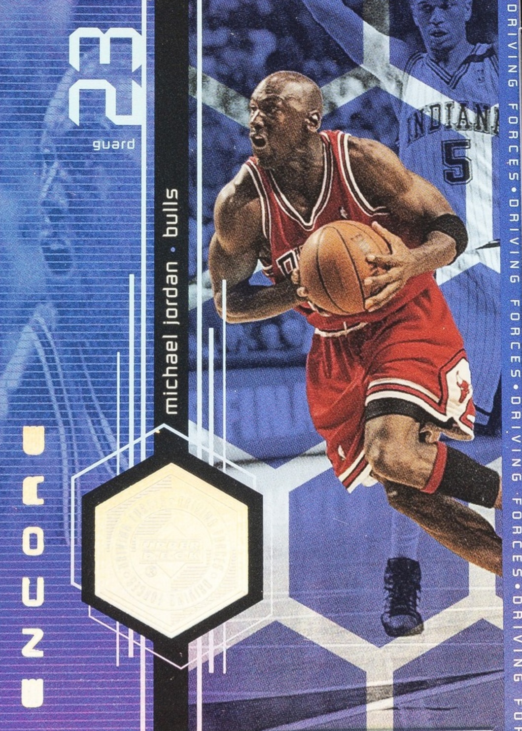 Michael Jordan 1998 Upper Deck Encore #F1 Driving Forces Price 