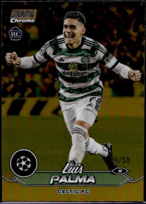 2023 Topps Stadium Club Chrome UEFA Champions League #79 Gold Refractor /50