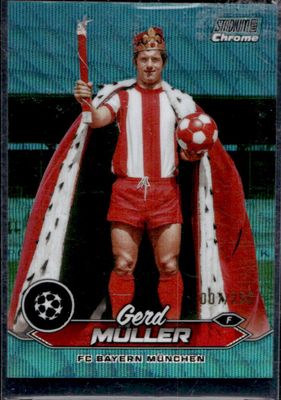 2023 Topps Stadium Club Chrome UEFA Champions League #99 Aqua Wave Refractor /250